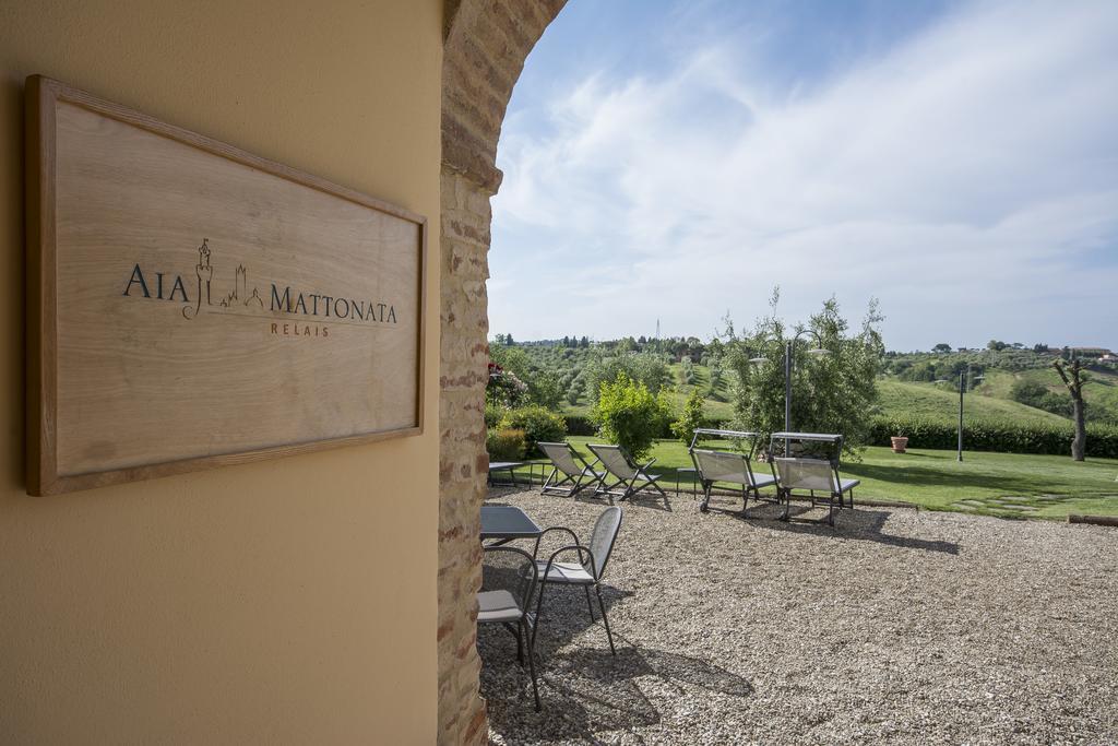 Aia Mattonata Relais Acomodação com café da manhã Siena Exterior foto